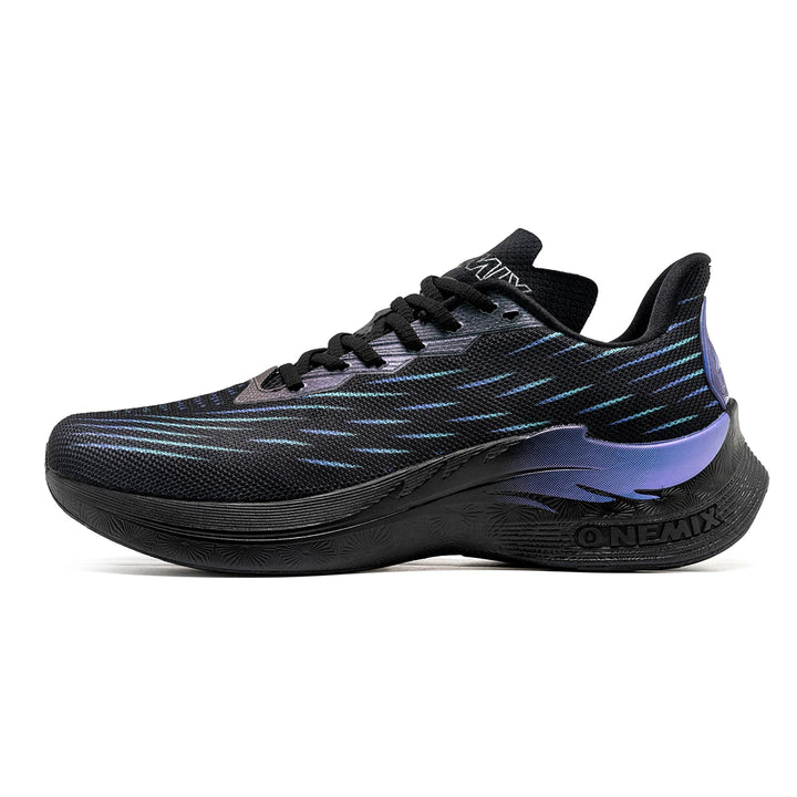 ONEMIX Breathable Mesh Running Shoes Cushioning Slip on Sport Shoes Casual Soft Outdoor Male Walking Sneakers Jogging Shoes