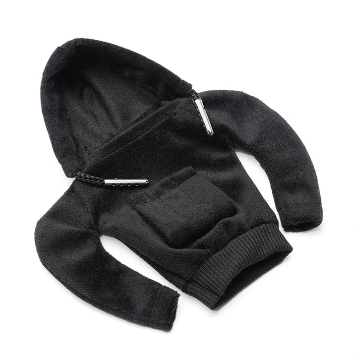 Fashion Hoodie Car Shift Knob Cover Manual Handle Gear Lever Decoration Hoodie Cover Automatic Car Interior Accessories