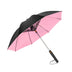 Upscale USB Chargeable Foldable Umbrella with Fan Beach Parasol Creative Portable UV Umbrella Folding Beach Umbrella Outdoor