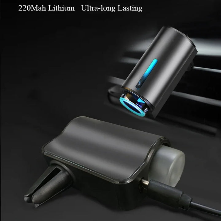 Car Air Freshener Electric Auto Aroma Diffuser Car Air Vent Essential Oil Mist Humidifier Fragrance Diffuser Aromatherapy