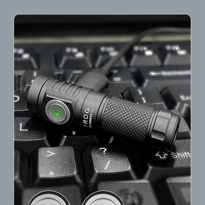 Lumintop EDC LED Outdoor Flashlight USB C Rechargeable Lamp Camping Lantern Keychain 10280 Li-ion Battery High Power Torch