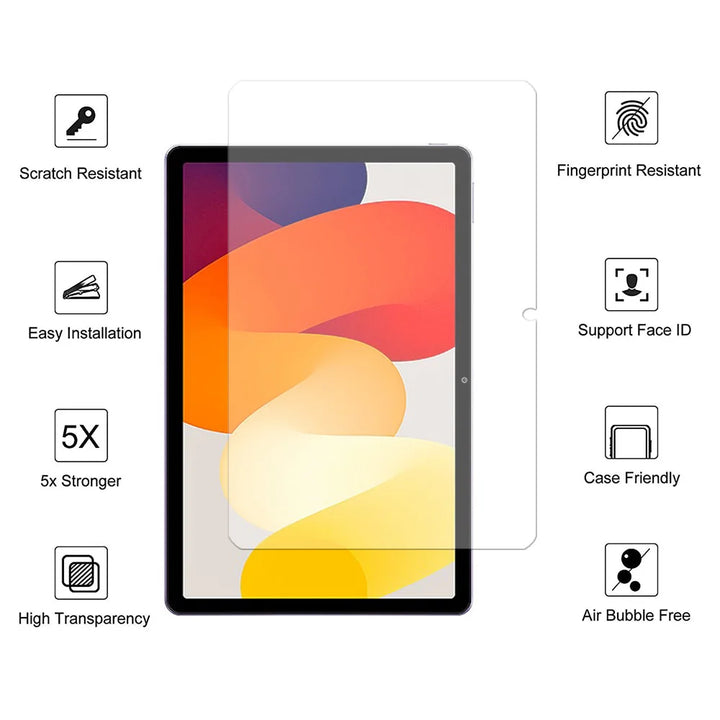 3PCS Glass screen protector for Teclast T50 pro P40HD T40S T40 air M50 P25T P26T T40 plus M40 T40HD P20HD T45HD T60 tablet film