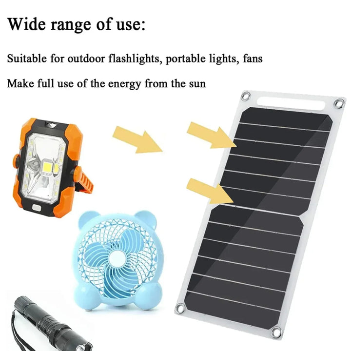 Waterproof 30W Solar Charging Panel – Portable USB Solar Power Bank for Outdoor Camping Hiking & Phone Charging