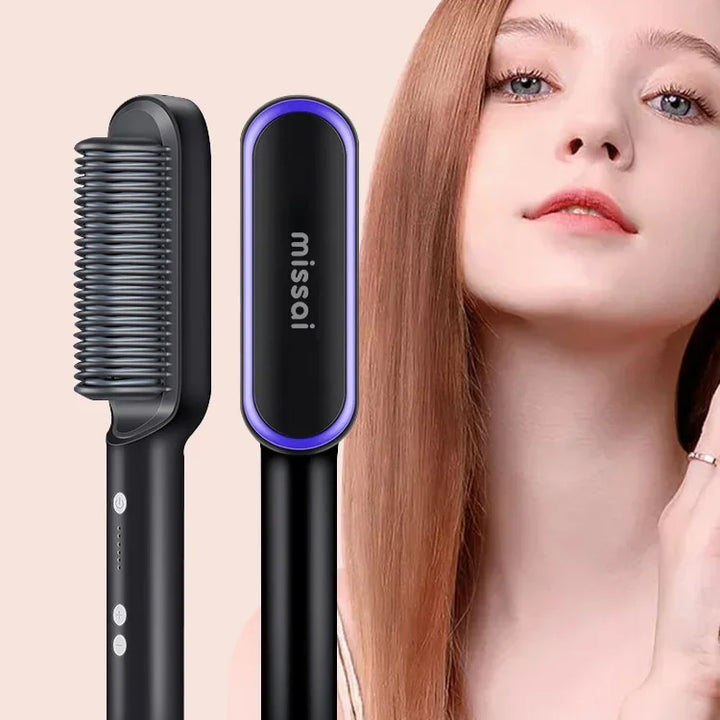 Hair Straightener Professional Quick Heated Electric Hot Comb Hair Straightener Personal Care Multifunctional Hairstyle Brush