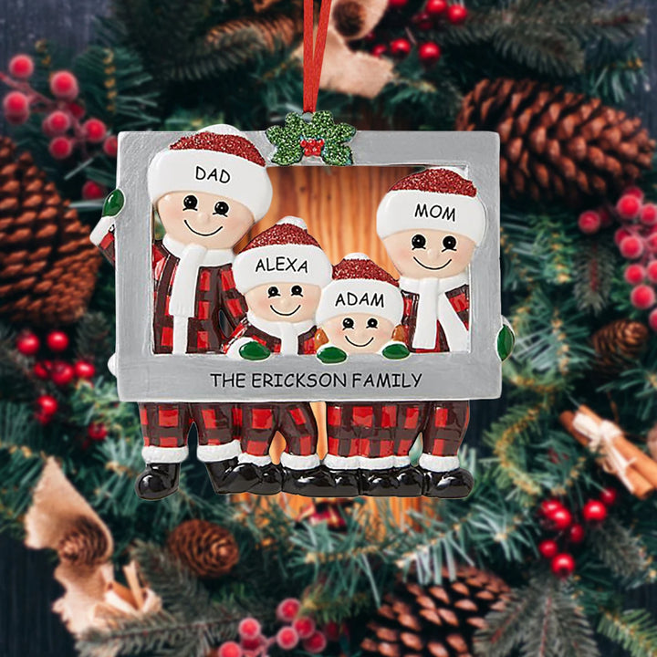 DIY  Christmas Family Pendant Merry Christmas Decorations for Home Navidad 2023 Christmas Tree Hanging Ornament New Year 2024
