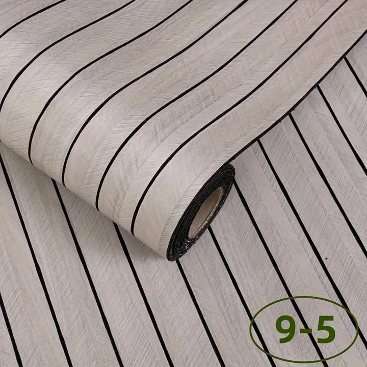 3D Wood Grain Peel And Stick Wallpaper, Self-Adhesive Flooring, Waterproof, mould proof Floor Tiles, Anti-Slip