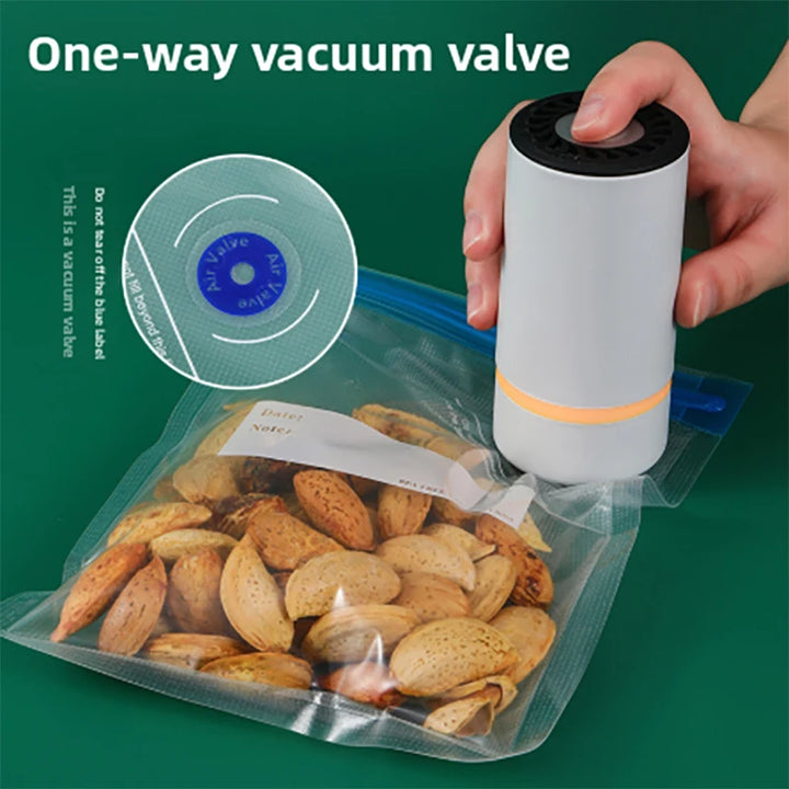 USB Rechargeable Electric Air Pump Vacuum Automatic Compressed Bag Electric Pump Vacuum Bag Keep Dry