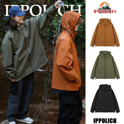 Hiking Jacket Men Waterproof Windbreaker Fishing Women Jackets Outdoor Climbing Hunting Coat Hiking Jacket Camping Couple Coats