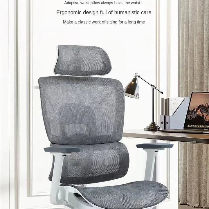 Ergonomic Office Chair with Adjustable Armrest, Lumbar Support, and Headrest – Perfect for Gaming and Desk Work
