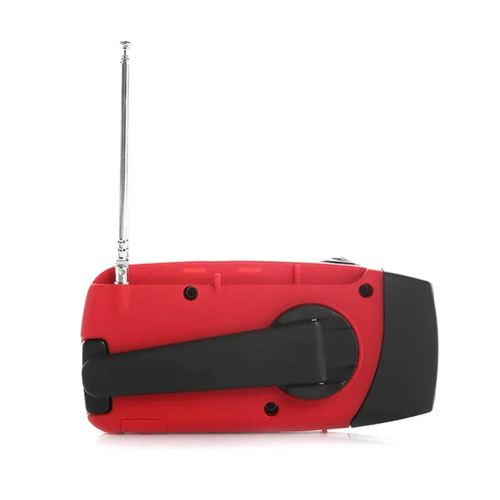 Emergency Hand Crank Radio with LED Flashlight FM AM WB NOAA Weather Radio 600mAh USB Charging Emergency Waterproof Camping