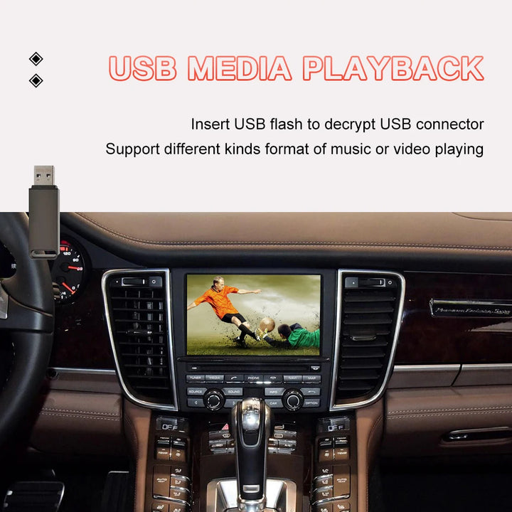 Wireless CarPlay for Porsche Macan Cayman Cayenne Panamera Android Auto Mirror Link AirPlay Accessory Function