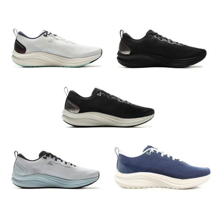 Li-Ning Men RED HARE 8 Racing Running Shoes LIGHT FOAM ULTRA Cushion Reflective Stable Shoes LiNing Training Shoes ARPV001