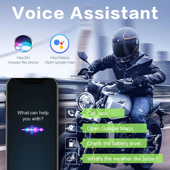 Fodsports V6 S Intercom for Motorcycle Helmet Headset Bluetooth 6 Riders Intercomunicador Moto