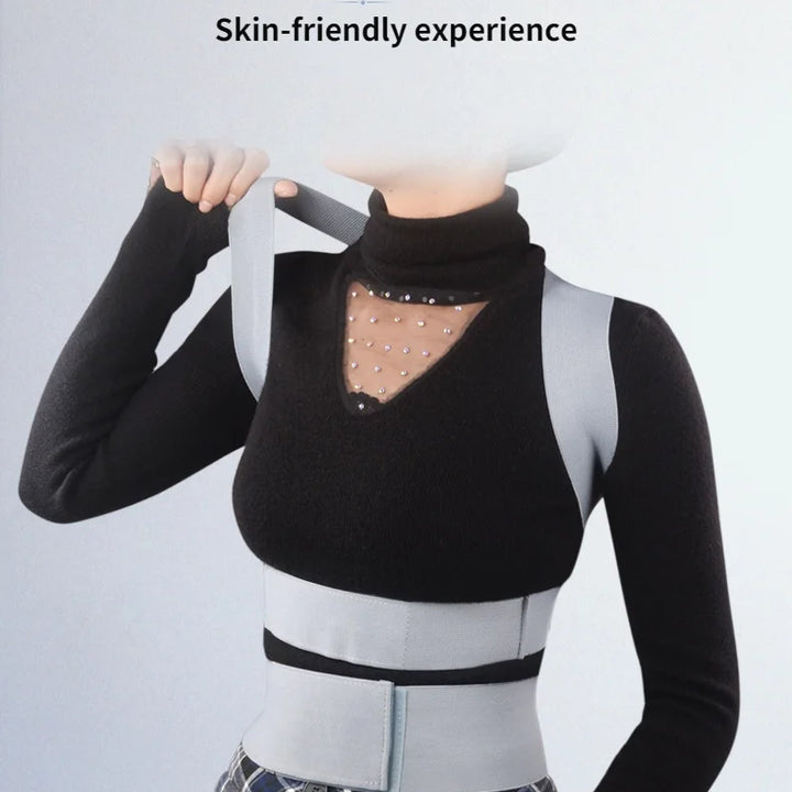 Invisible Chest Posture Corrector Scoliosis Back Brace Spine Belt Shoulder  Therapy Support Poor Posture Correction Belt