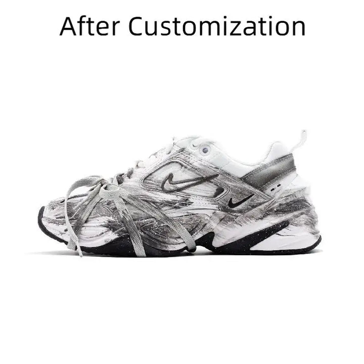 【Customize】Nike M2K Chunky Sneakers Women's Sneakers shoes BQ3378-100