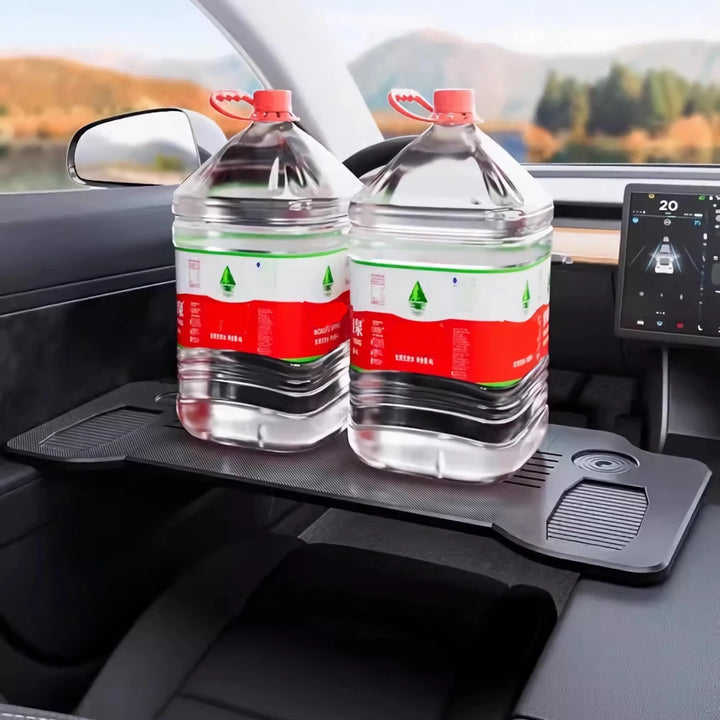 Interior Table Desk For Volvo XC60 S60 V60 XC90 S90 V90 Laptop Tray Food Desk Portable Office Table Accessories Parts