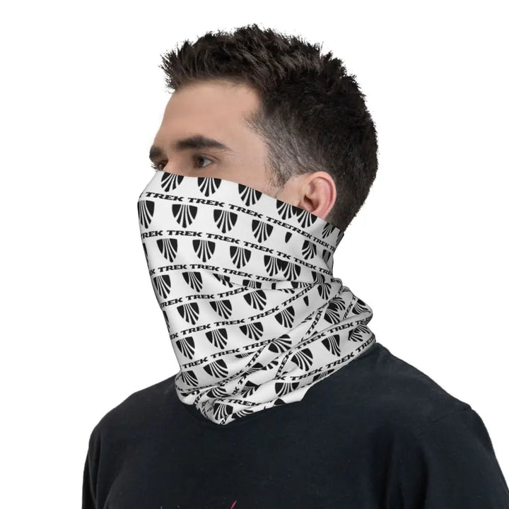 Custom Treks Bike Logo Bandana Neck Gaiter Windproof Face Scarf Cover Women Men Headwear Tube Balaclava