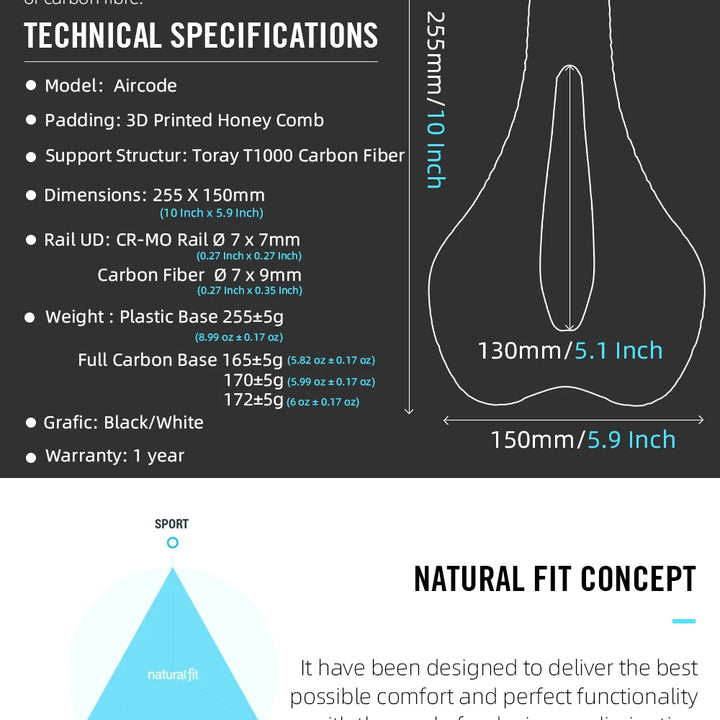 2024 RYET 3D Printed Saddle Ultralight Hollow Comfortable Full Carbon MTB Road Racing Bike Cycling Seat Bicycle Cushion Parts