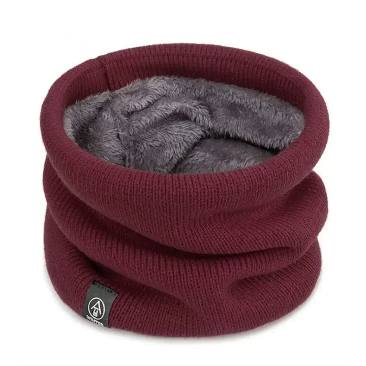 Fashion Soft Knitted Neck Warmer, Women/Men Sports Scarf with Face Cover for Winter Skating Running and Hiking