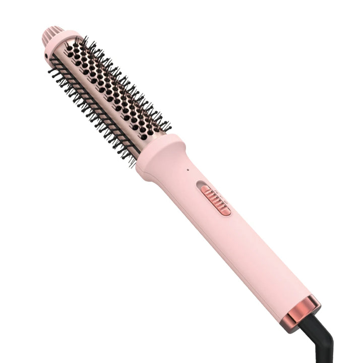 LISAPRO Curling lron Brush 2 in 1 Electric Hair Comb Negative lon Hair Dryer Styling Appliances Portable Professional Hair Strai