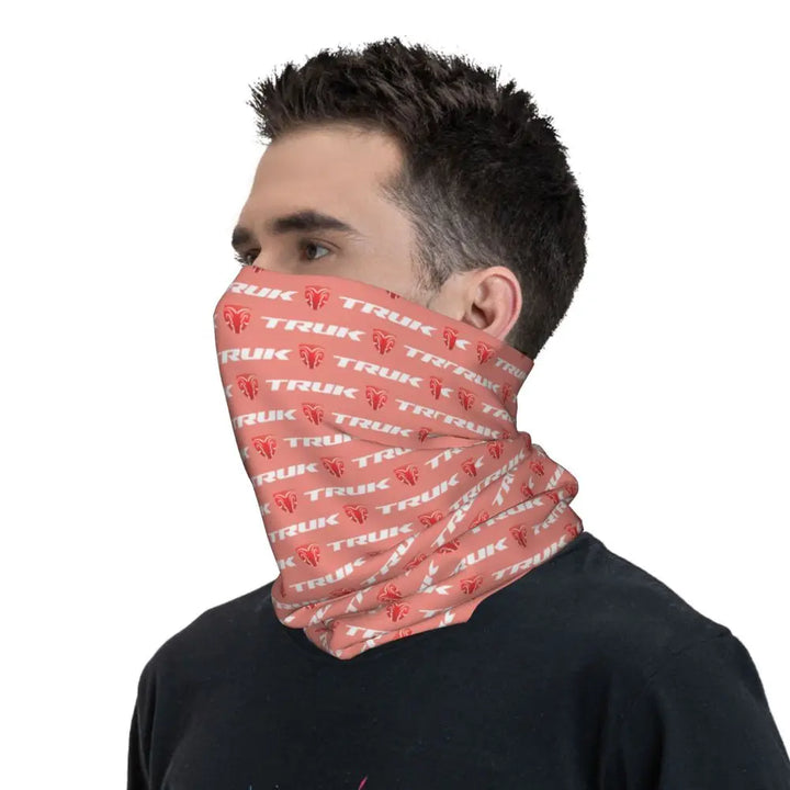 Custom Treks Bike Logo Bandana Neck Gaiter Windproof Face Scarf Cover Women Men Headwear Tube Balaclava