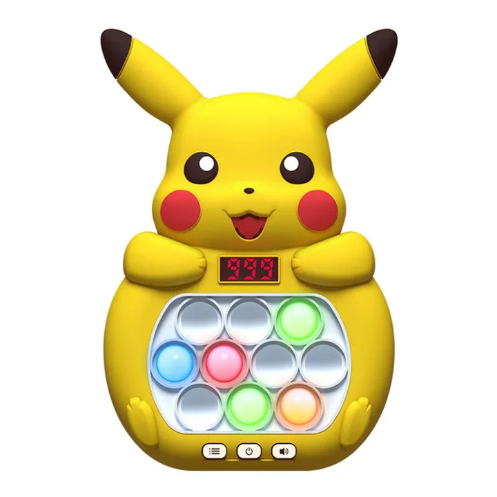 Disney Stitch Mickey Quick Push Game Console Upgraded Fingertip Press It Competition Squeeze Relieve Stress Children Toys
