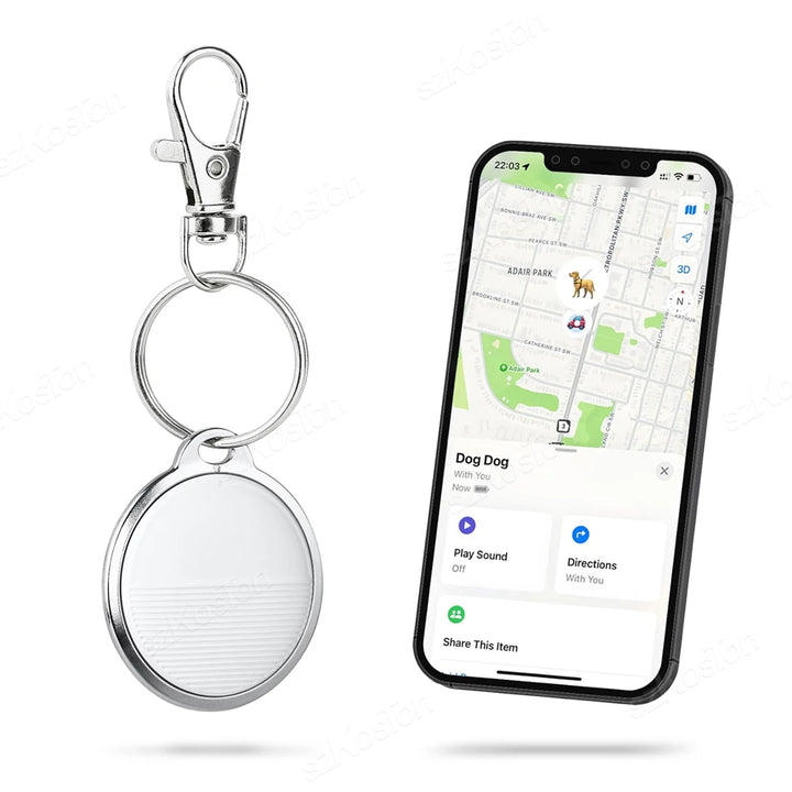 Mini Global GPS Tracker Smart Tag Compatible with iOS Find My App Key Finder Car Pet Anti-lost Alarm Locator iTag for iPhone