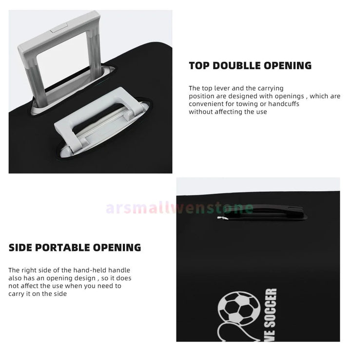 Football Luggage Cover Suitcase Protector Thicken Elasticity Dust Covered Anti-scratch Protective Case 18-32 Inch