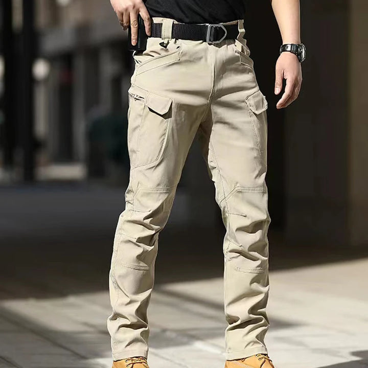 Men's Spring Autumn Tactical Pants Climbing Hiking Camping Fishing Hunting Elastic Trousers Quick Dry Trekking Sports Oversized