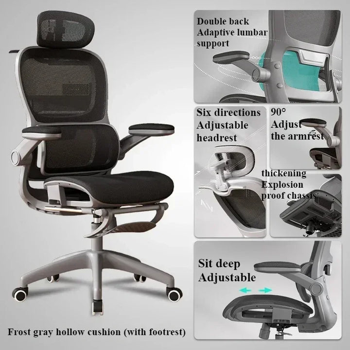 Office Gaming Chairs Work Computer Armchair Furniture Luxury Writing Gamer Swivel Silla Oficina Height Adjustable Relaxation