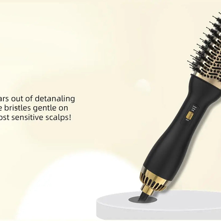 LISAPRO 4 IN 1 Hot Air Brush One-Step Hair Dryer And Volumizer Styler and Dryer Blow Dryer Brush Professional 1000W Hair Dryers