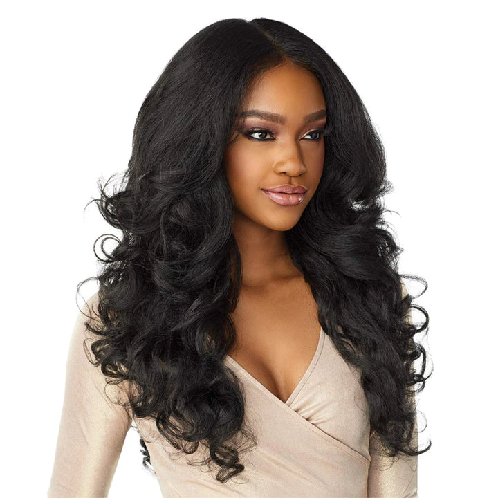 Long Afro Curlys Lace Wigs Black Women's Cosplay Synthetic Wig Chocolate Brown Orange Blonde Lace Front Wigs For Woman Curly Wig