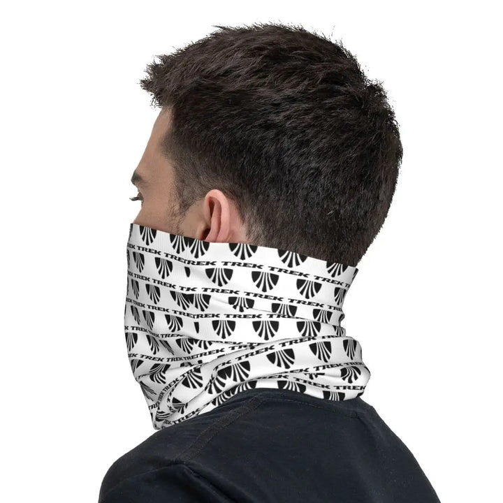 Custom Treks Bike Logo Bandana Neck Gaiter Windproof Face Scarf Cover Women Men Headwear Tube Balaclava