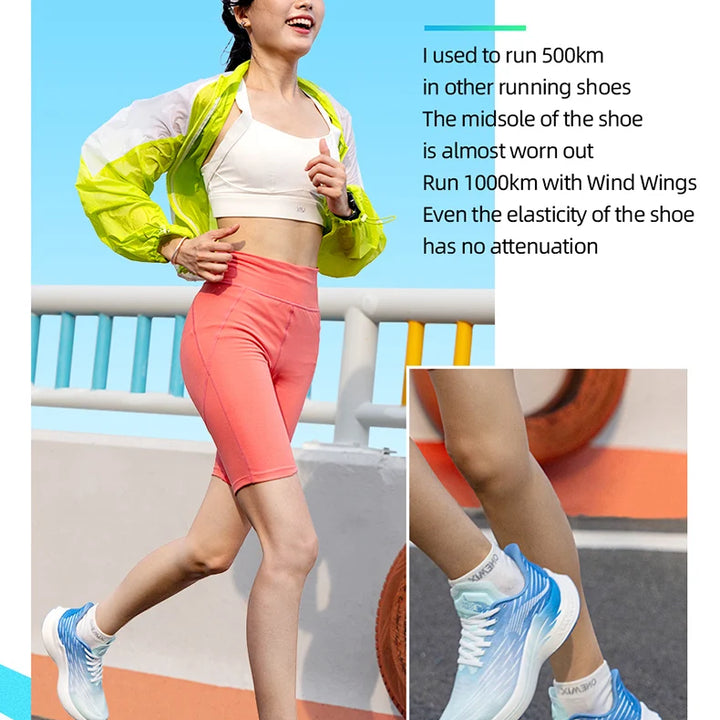 ONEMIX Breathable Mesh Running Shoes Cushioning Slip on Sport Shoes Casual Soft Outdoor Male Walking Sneakers Jogging Shoes