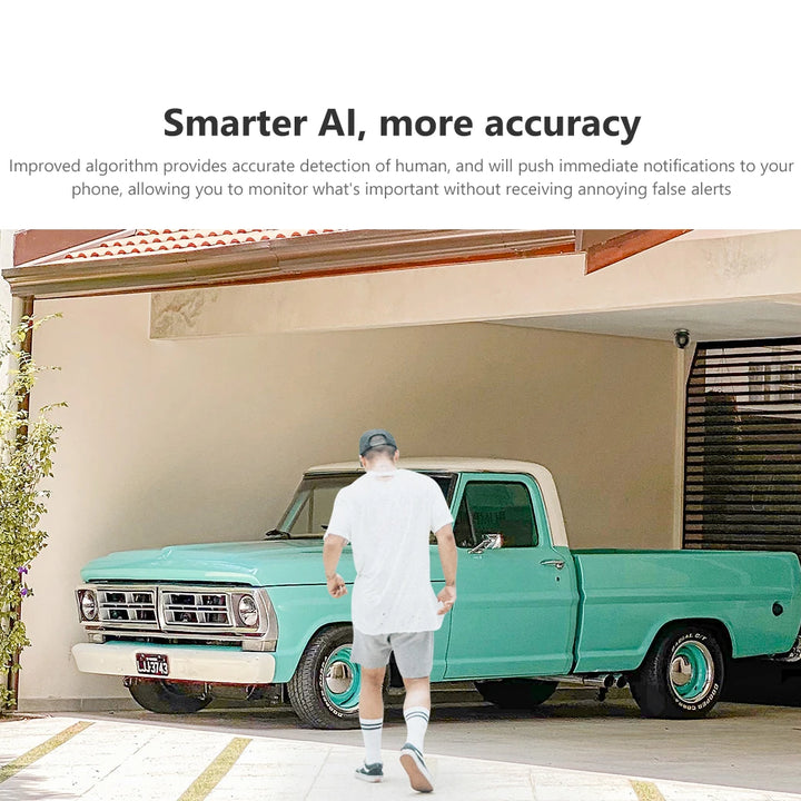 IMOU Rex 4MP Wifi IP Camera Home Security 360 Camera AI Human Detection Baby Phone Camera Night Vision Two Way Talk PTZ Camera
