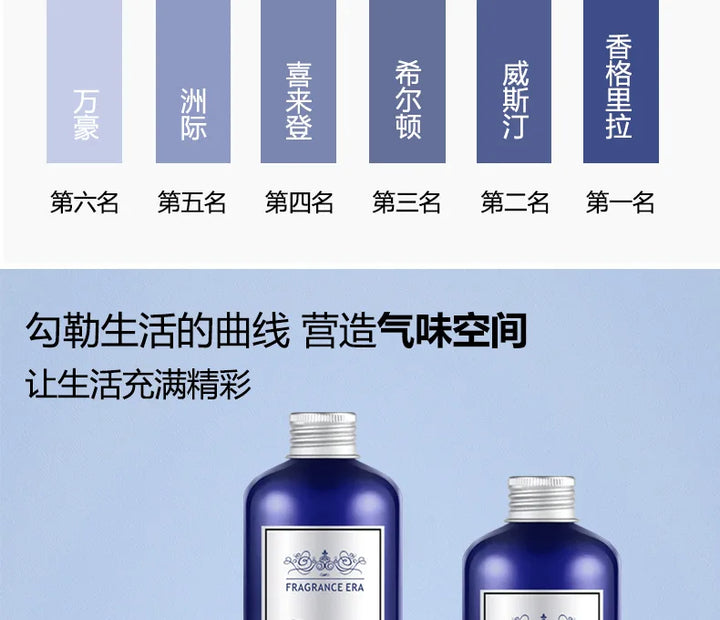 500ml Premium Hotel Aromatherapy Essential Oil for Aroma Diffuser Home Air Freshener Reed Diffuser Refill Liquid