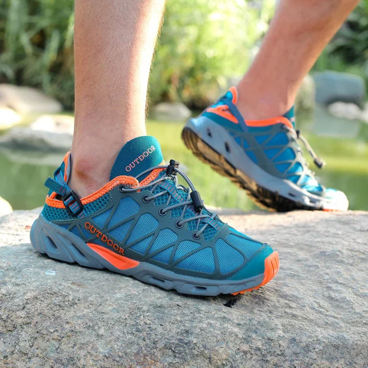 Runing Shoes Men Women Trekking Outdoor Sport Shoes Non Slip Tactical Climbing Shoes Water Upstream Ladies Sneakers Quick Drying