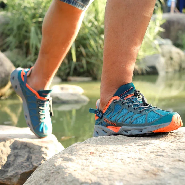 Runing Shoes Men Women Trekking Outdoor Sport Shoes Non Slip Tactical Climbing Shoes Water Upstream Ladies Sneakers Quick Drying