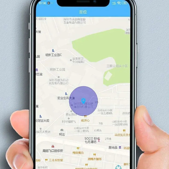 XIAOMI GPS Tracker Mini Portable Smart Bluetooth Anti-Lost Reminder Device Pets Bag Wallet Tracking Locator for IOS Android