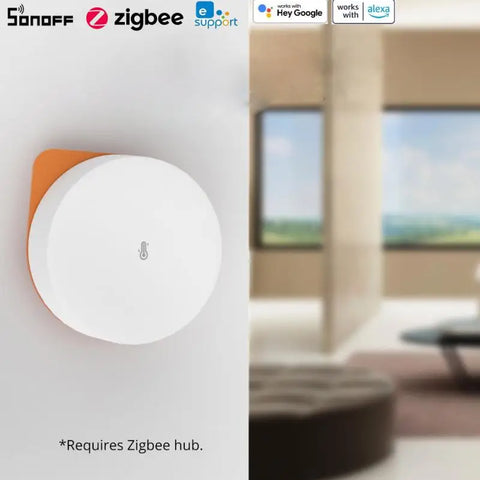 SONOFF SNZB-02P Zigbee Temperature And Humidity Sensor Smart Home Thermometer Detector High-Accurate Monitor Alexa Google Home