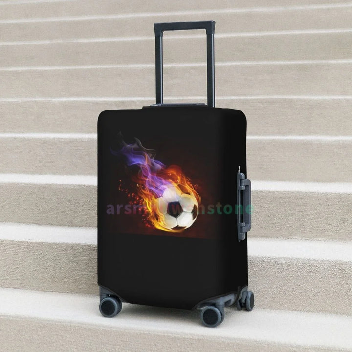 Football Luggage Cover Suitcase Protector Thicken Elasticity Dust Covered Anti-scratch Protective Case 18-32 Inch