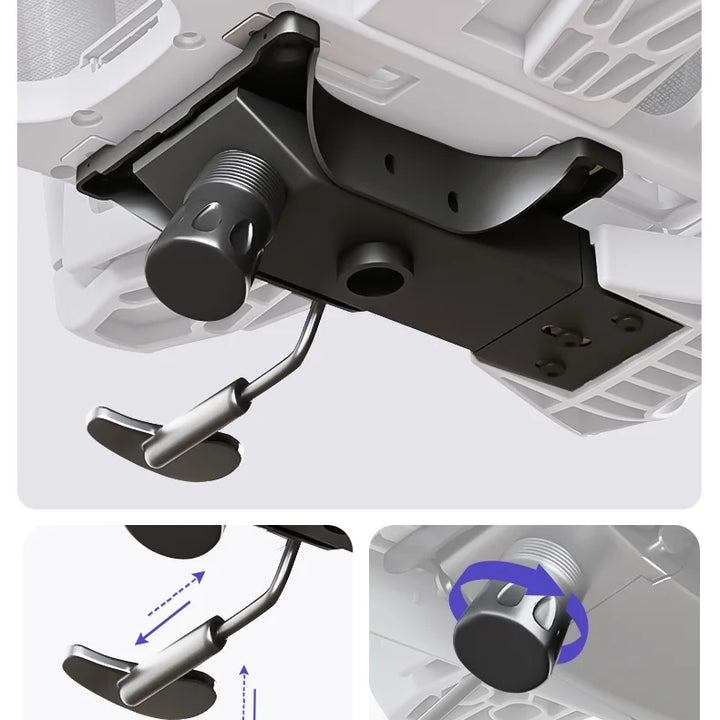 Comfortable Ergonomic Office Chair with Adjustable Height and Lumbar Support for Long Sitting Hours and Gaming