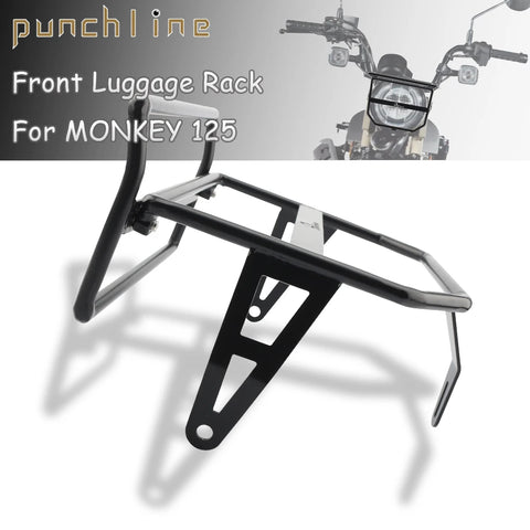 Fit DAX125 ST125 Front Light Protection Bracket For MONKEY 125 CT125 Hunter Cub Trail 125 Luggage Rack Suitcase Carrier Board