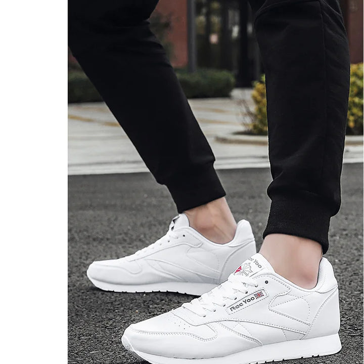 Men Vulcanize Shoes Fashion Men Sneakers Mesh Casual WhiteShoes Lac-Up Mens Shoes Lightweight Walking Shoes Zapatillas Hombre