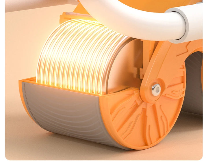 Elbow Support Abdominal Wheel  Muscle Training Home Fitness Exercise Equipment Double Wheeled Automatic Rebound