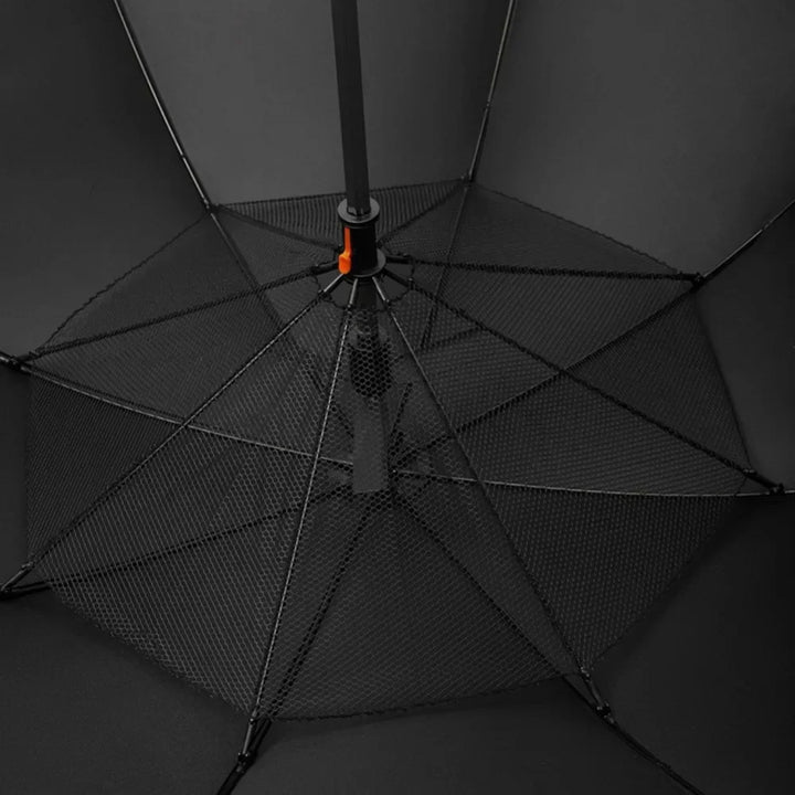 Sun Umbrella with Fan Misting,Portable Fan for UPF 50+ Sun,Cooling Umbrella,Summer Cooler for Outdoor Beach,Battery Powered