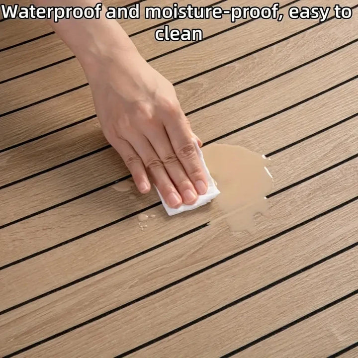 3D Wood Grain Peel And Stick Wallpaper, Self-Adhesive Flooring, Waterproof, mould proof Floor Tiles, Anti-Slip