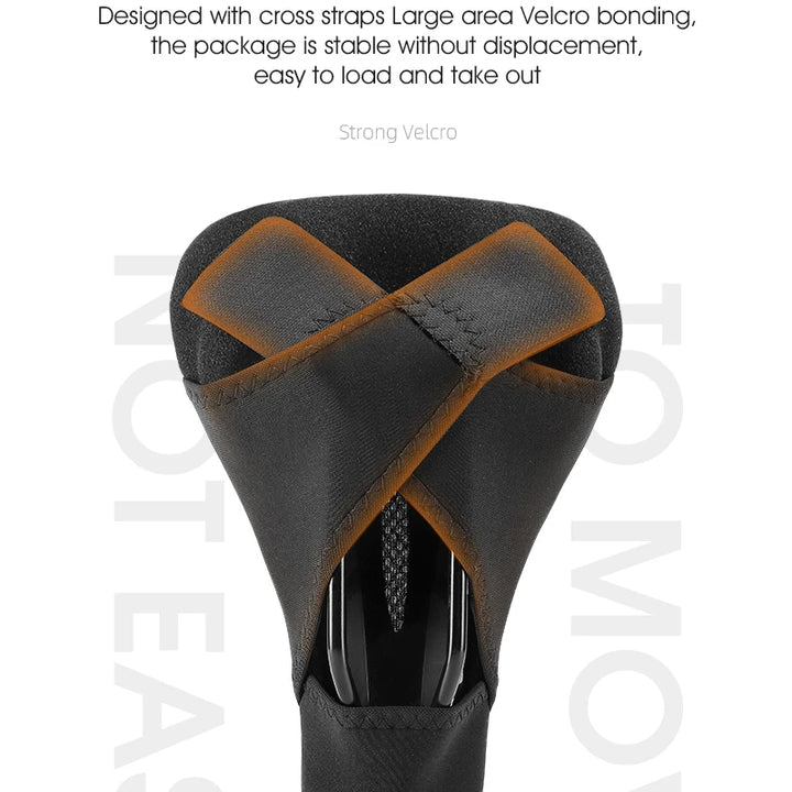 WEST BIKING Bicycle Saddle Cover Silicone Shockproof Bike Cushion Cover Breathable Rebound Bike Seat Cover Cycling Accessories
