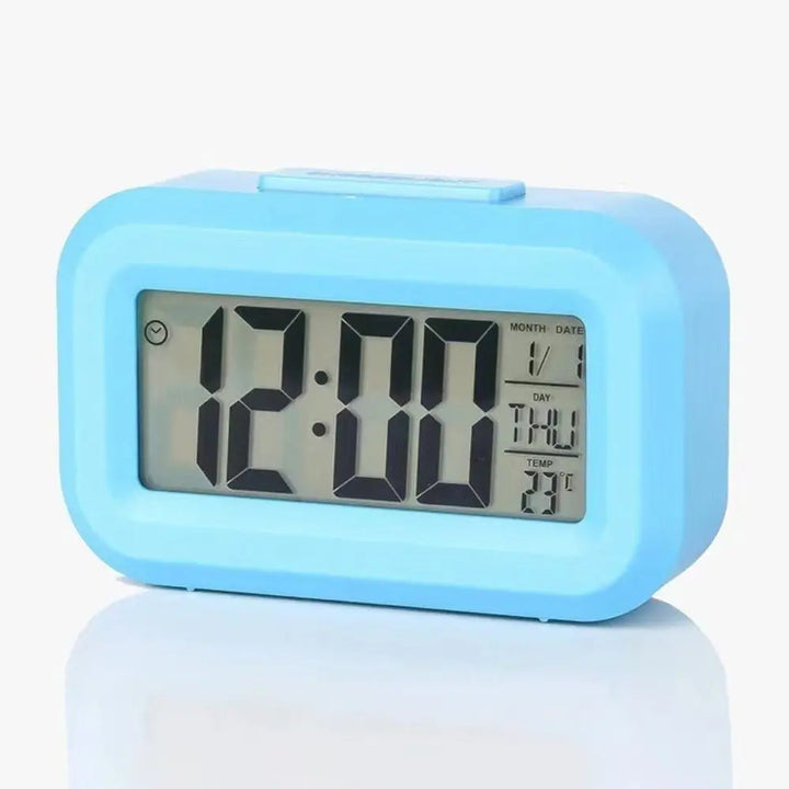Portable Mini Digital Alarm Clock Snooze Mute Desktop Clock Calendar Backlight Electronic Alarm Clock For Student