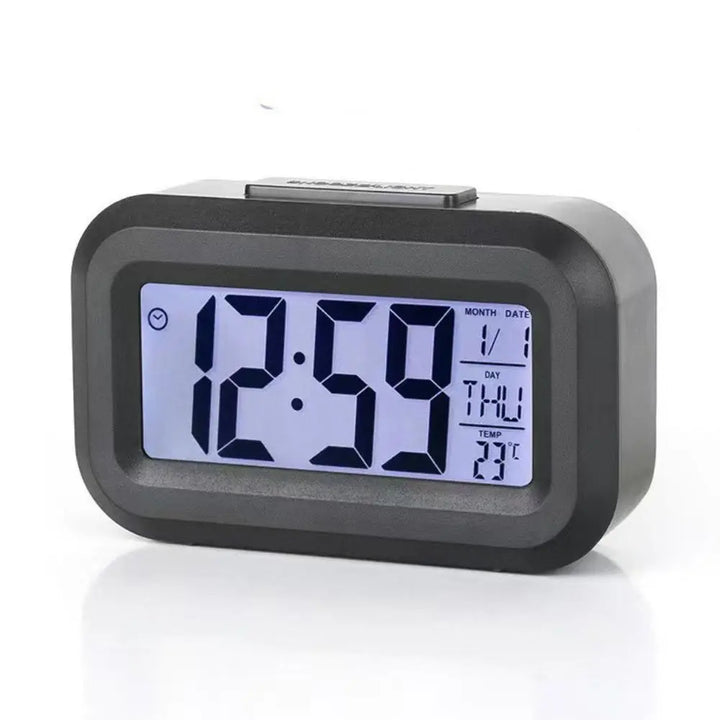 Portable Mini Digital Alarm Clock Snooze Mute Desktop Clock Calendar Backlight Electronic Alarm Clock For Student